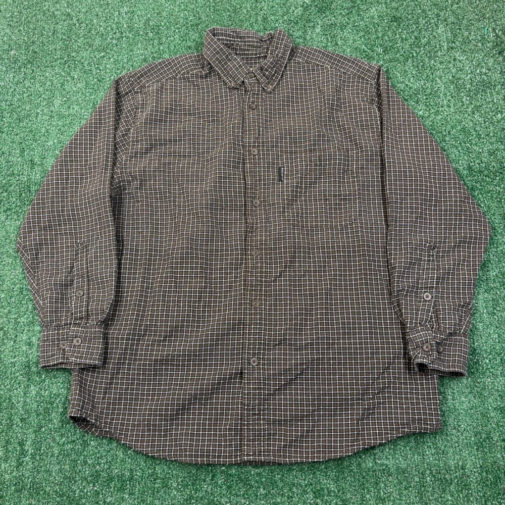 Vintage Woolrich Button Down Shirt Brown L